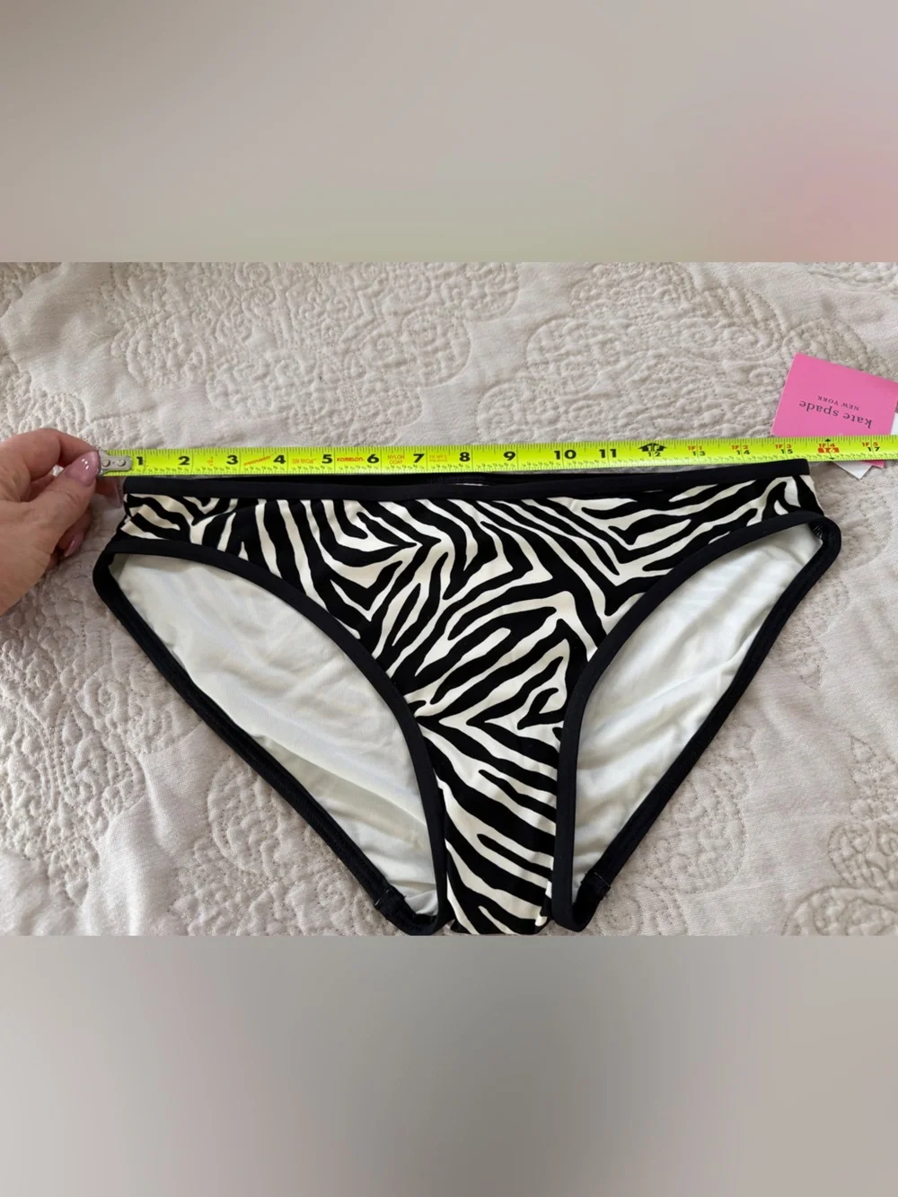 Kate spade zebra bikini bottom